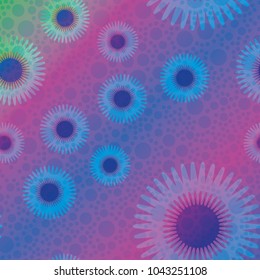 Abstract color seamless pattern for new background.