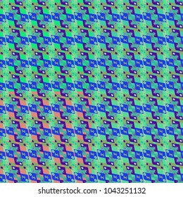 Abstract color seamless pattern for new background.