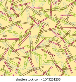 Abstract color seamless pattern for new background.
