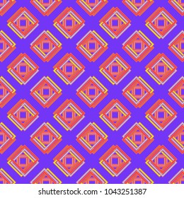 Abstract color seamless pattern for new background.