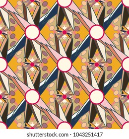 Abstract color seamless pattern for new background.