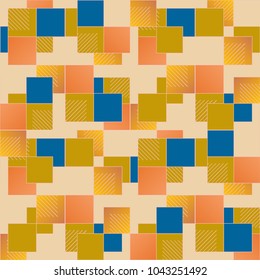Abstract color seamless pattern for new background.