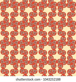 Abstract color seamless pattern for new background.