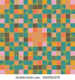 Abstract color seamless pattern for new background.