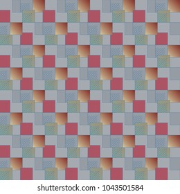 Abstract color seamless pattern for new background.