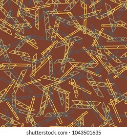 Abstract color seamless pattern for new background.