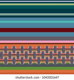 Abstract color seamless pattern for new background.