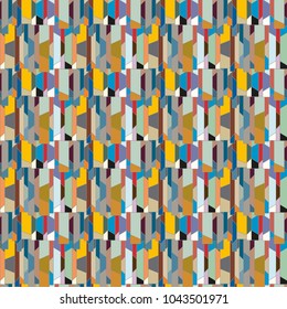 Abstract color seamless pattern for new background.