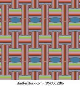 Abstract color seamless pattern for new background.