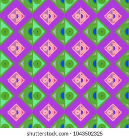 Abstract color seamless pattern for new background.