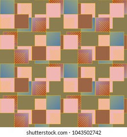 Abstract color seamless pattern for new background.