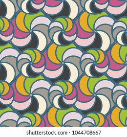 Abstract color seamless pattern for new background.
