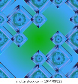Abstract color seamless pattern for new background.