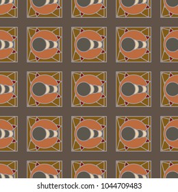 Abstract color seamless pattern for new background.