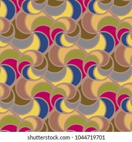 Abstract color seamless pattern for new background.