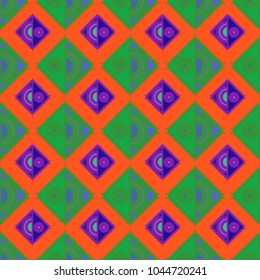 Abstract color seamless pattern for new background.