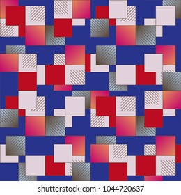 Abstract color seamless pattern for new background.