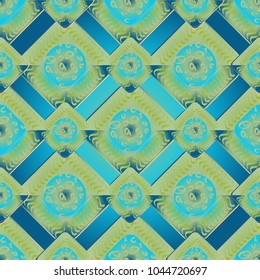 Abstract color seamless pattern for new background.