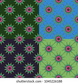Abstract color seamless pattern for new background.