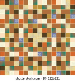 Abstract color seamless pattern for new background.
