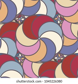 Abstract color seamless pattern for new background.