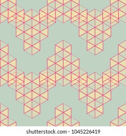 Abstract color seamless pattern for new background.