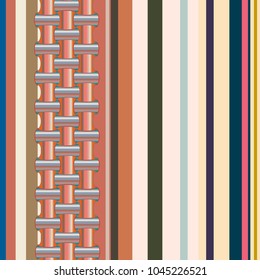 Abstract color seamless pattern for new background.