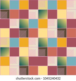 Abstract color seamless pattern for new background.