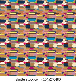 Abstract color seamless pattern for new background.
