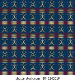 Abstract color seamless pattern for new background.