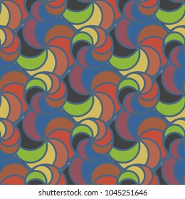 Abstract color seamless pattern for new background.