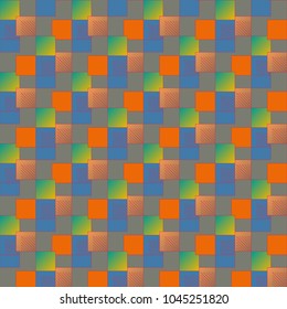 Abstract color seamless pattern for new background.
