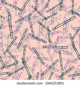 Abstract color seamless pattern for new background.
