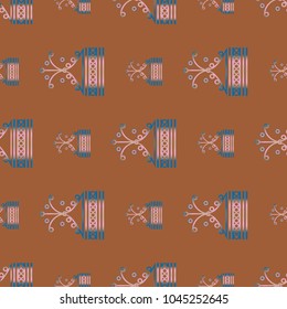 Abstract color seamless pattern for new background.