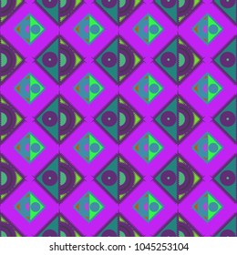 Abstract color seamless pattern for new background.