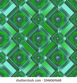 Abstract color seamless pattern for new background.