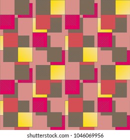 Abstract color seamless pattern for new background.