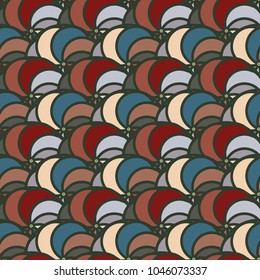 Abstract color seamless pattern for new background.