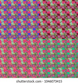 Abstract color seamless pattern for new background.