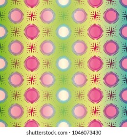 Abstract color seamless pattern for new background.