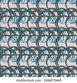 Abstract color seamless pattern for new background.