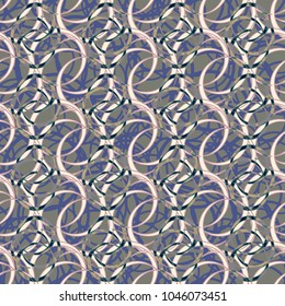 Abstract color seamless pattern for new background.