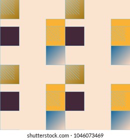 Abstract color seamless pattern for new background.