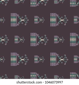 Abstract color seamless pattern for new background.