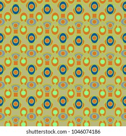 Abstract color seamless pattern for new background.