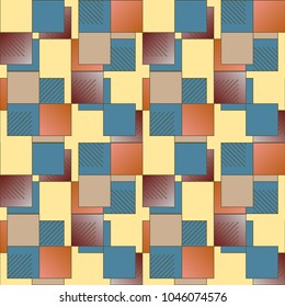 Abstract color seamless pattern for new background.