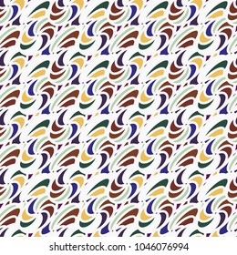 Abstract color seamless pattern for new background.