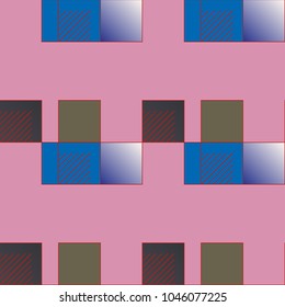 Abstract color seamless pattern for new background.