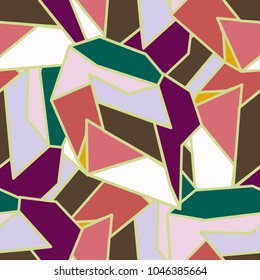 Abstract color seamless pattern for new background.