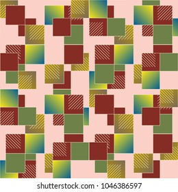 Abstract color seamless pattern for new background.
